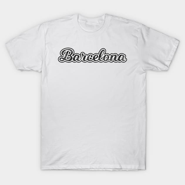 Barcelona T-Shirt by Kelly Louise Art